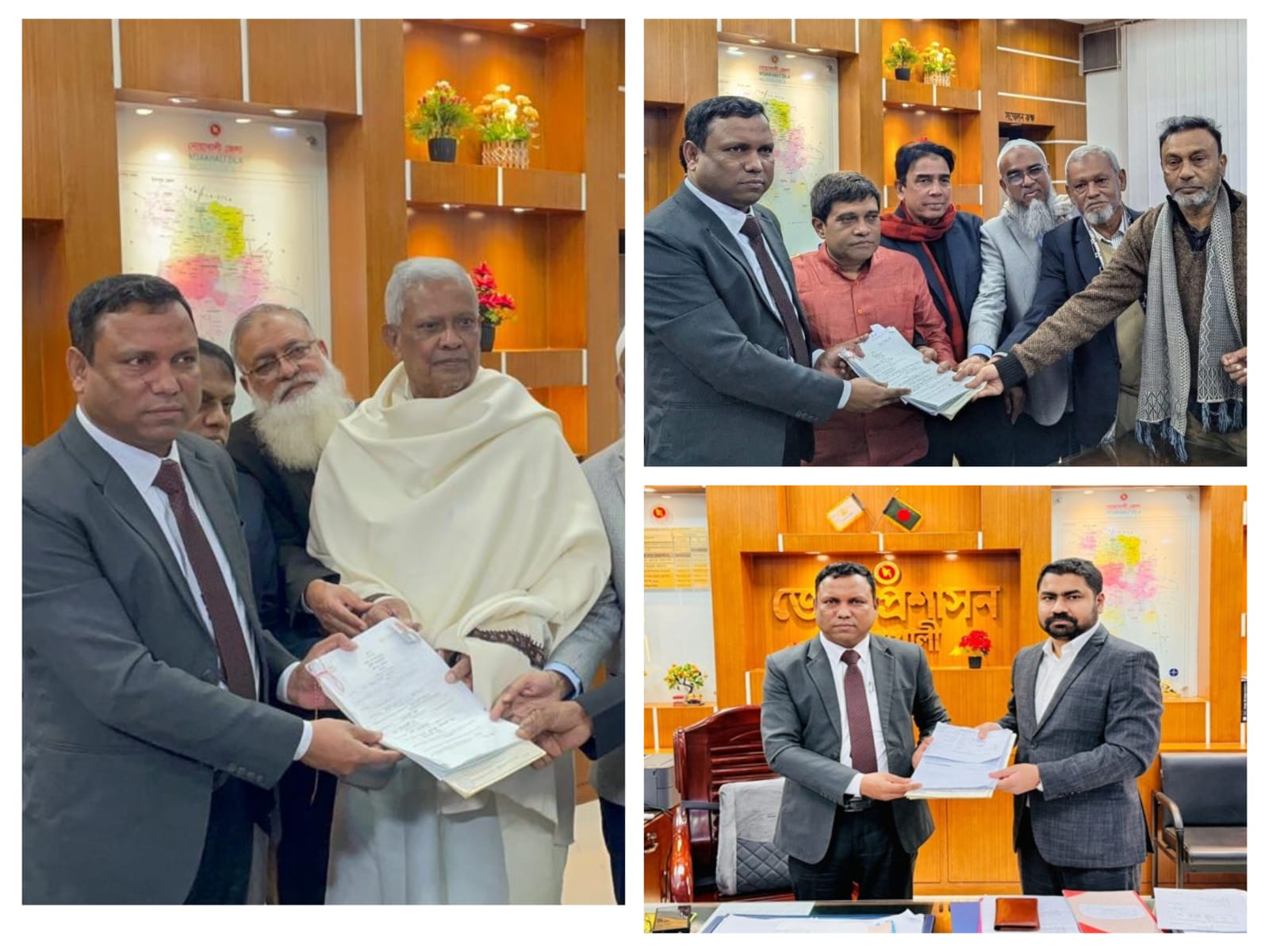 নোয়াখালীতে ৬ আসনে ৬২ প্রার্থীর মনোনয়নপত্র দাখিল