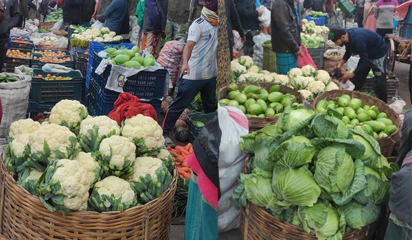 সাতক্ষীরায় লাফিয়ে লাফিয়ে বাড়ছে শীতকালীন সবজির দাম