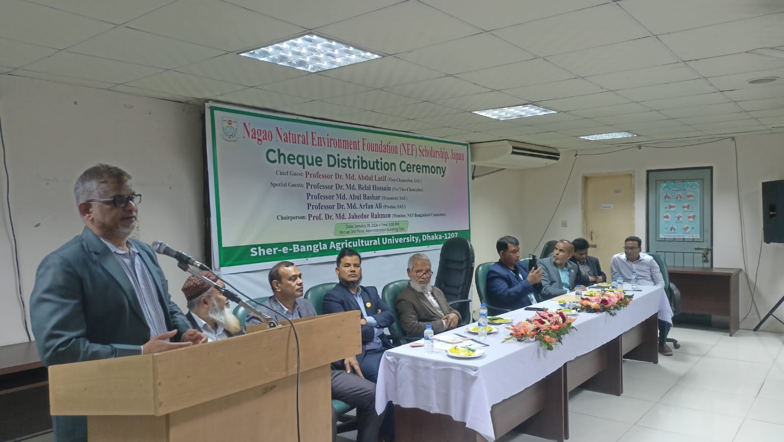 শেকৃবির ২৯ শিক্ষার্থী পেলেন জাপানের এনইএফ স্কলারশিপ