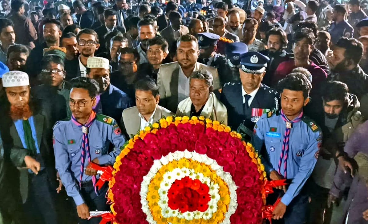 দিনাজপুরে বিনম্র শ্রদ্ধায় মহান একুশে ফেব্রুয়ারী ও আন্তর্জাতিক মাতৃভাষা দিবস পালিত