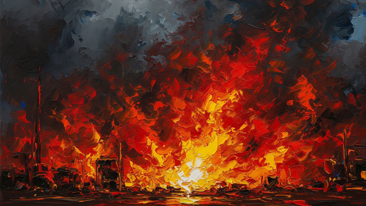 পুরান ঢাকায় এসির গ্যাস সিলিন্ডার বিষ্ফোরণে একই পরিবারের তিনজন দগ্ধ