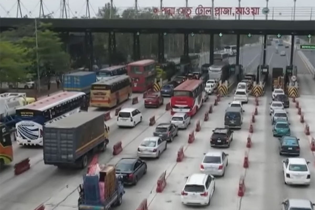 দুই দিনে পদ্মা সেতুতে টোল আদায় ৯ কোটি টাকা