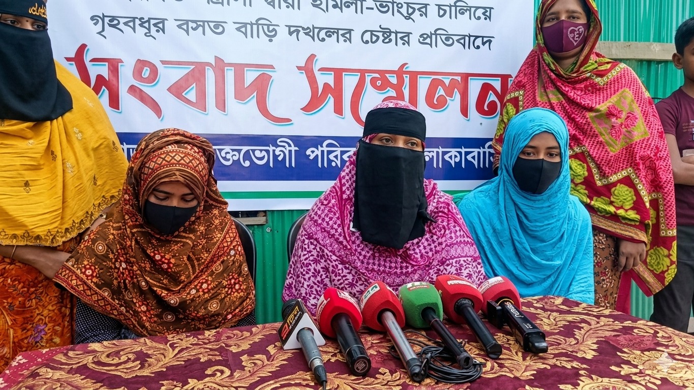 কবিরহাটে স্বামী পরিত্যক্তা নারীকে কুপ্রস্তাব, বসত ঘরে হামলা-ভাংচুর