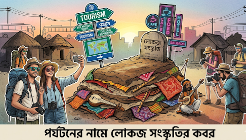 পর্যটনের নামে লোকজ সংস্কৃতির কবর