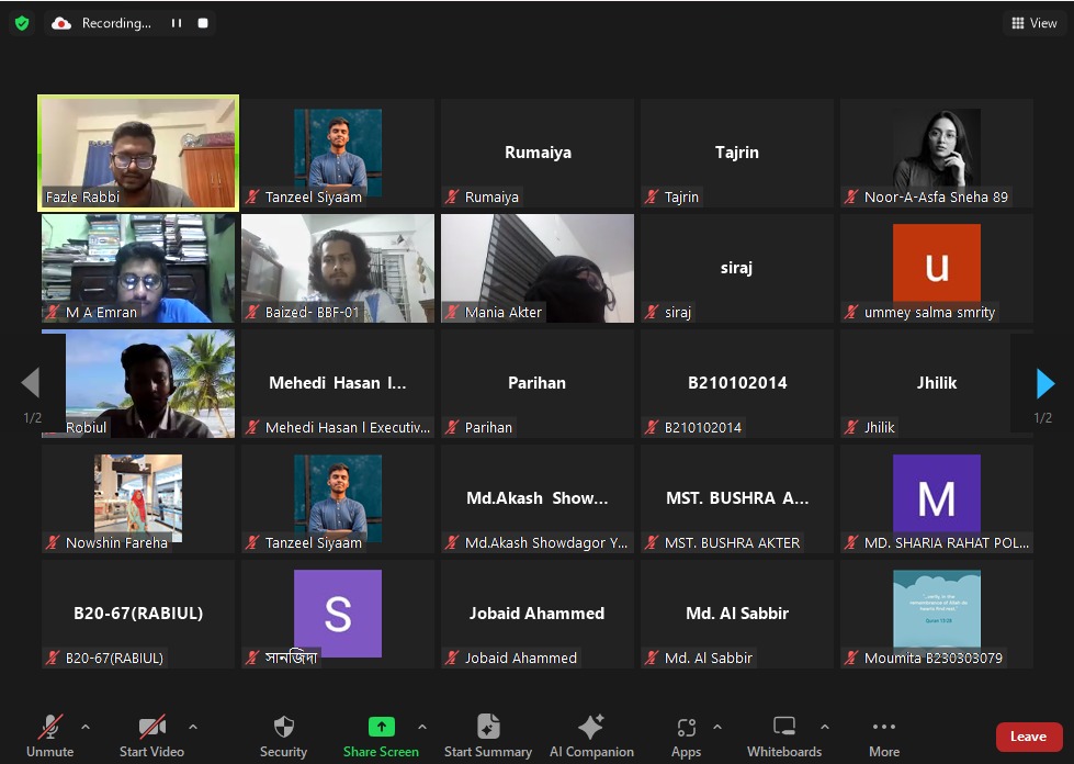 জকসুর আয়োজিত গ্রাফিক্স ডিজাইন কোর্স সম্পন্ন