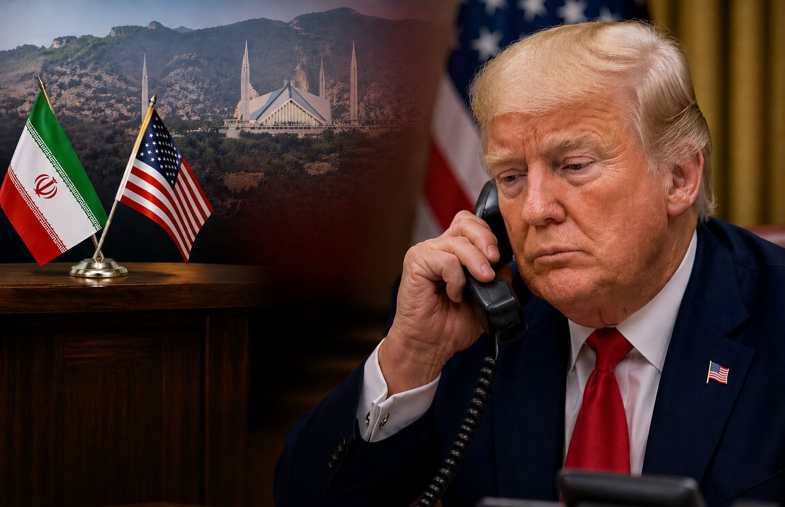 ইসলামাবাদ সংলাপ নয়, ফোনালাপই বেছে নিলেন ট্রাম্প