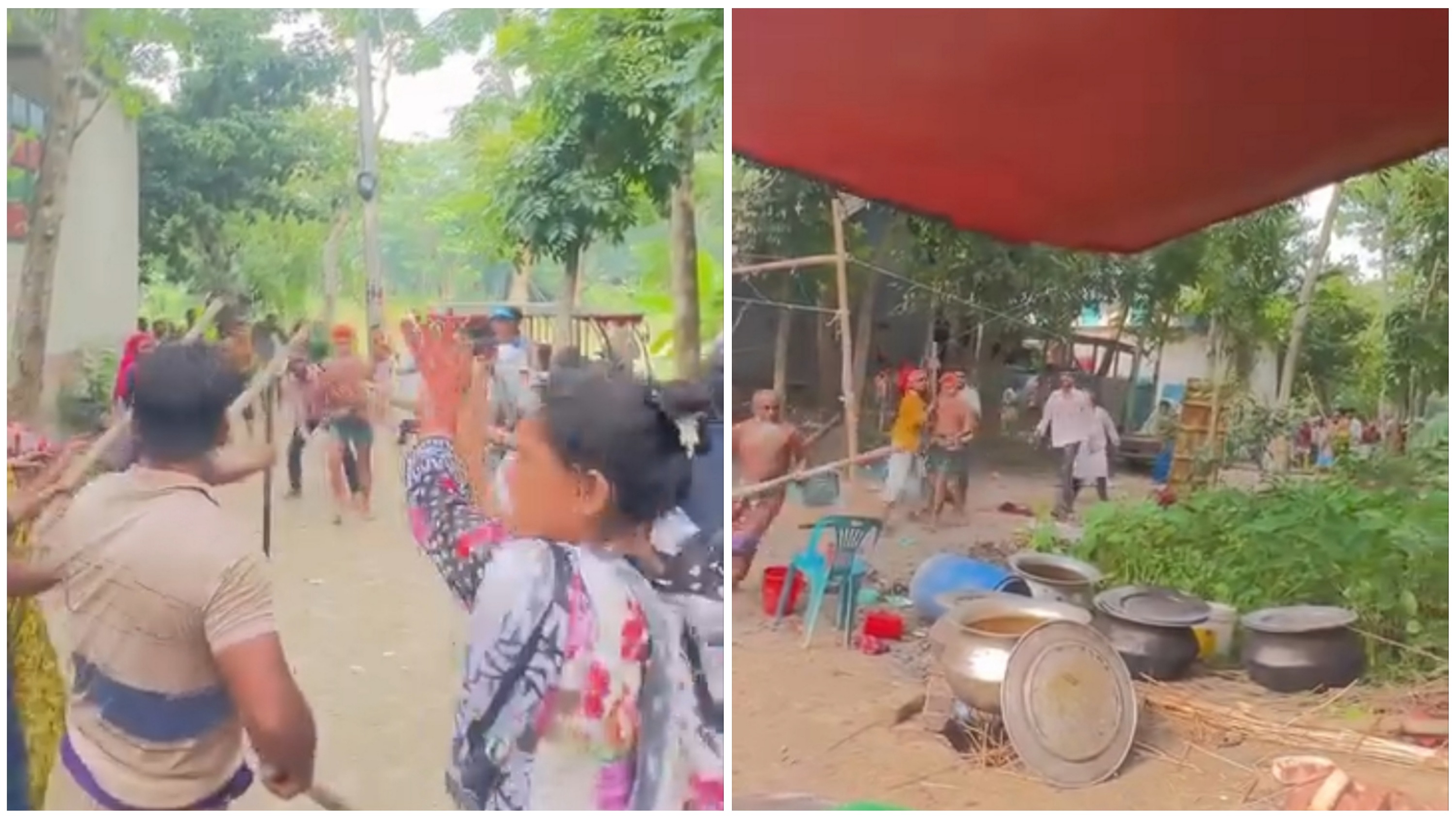 ফরিদপুরের ভাঙ্গায় বিয়ে বাড়িতে মাংস খাওয়া নিয়ে সংঘর্ষ, আহত ৭